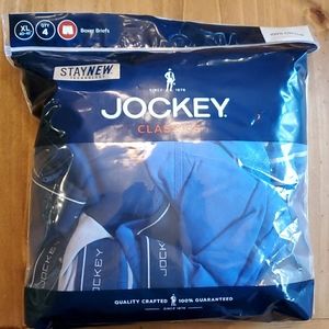 4 pack of Jockey XL Boxer Briefs